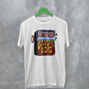Beastie Boys 80s T-Shirt Vintage Hip Hop Band Tee Retro Rap Streetwear Tee